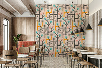Harmonious color palette with gentle contrast.

