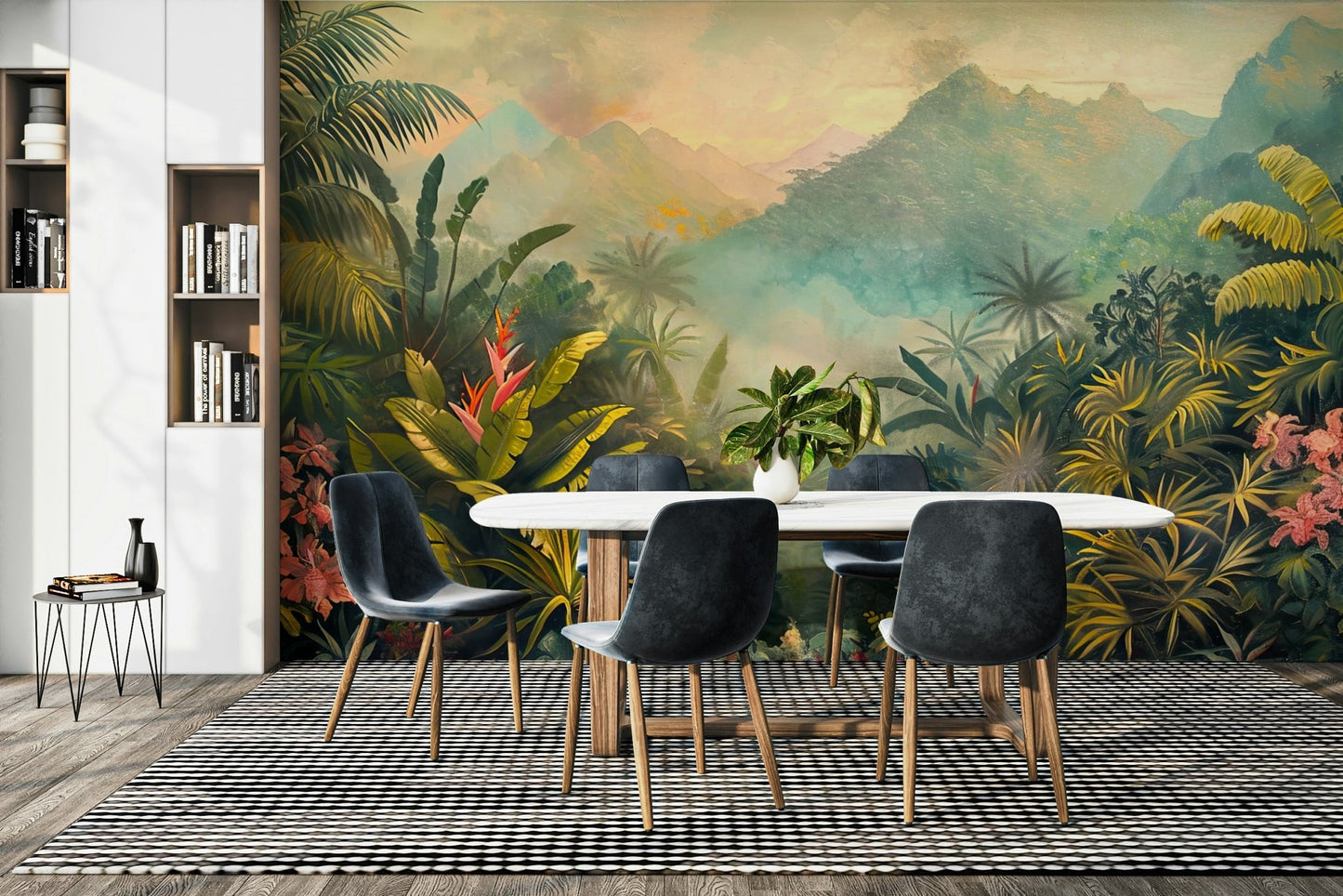 Sense of natural abundance and tropical wonder.

