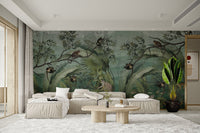 Rainforest monkey tropical wallpaper
