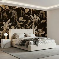 The tropical energy of the Jungle Canopy design featured.