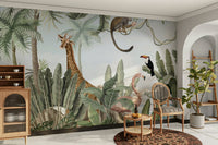 A clear pool of water is at the base of the waterfall.
