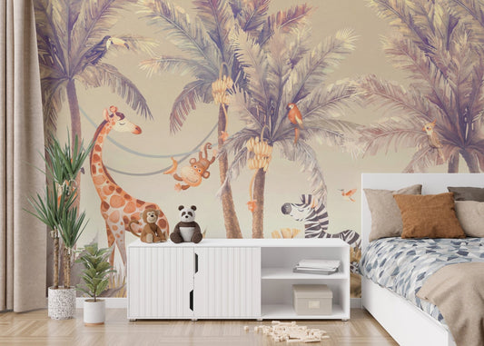 Tropical Forest Adventure Wall Mural
 B507