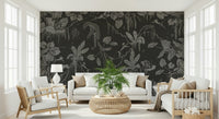 Peel and stick wallpaper design called Jungle Nightfall Wall Mural.