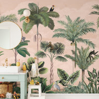 Jungle Rhapsody Wall Mural - Giffywalls