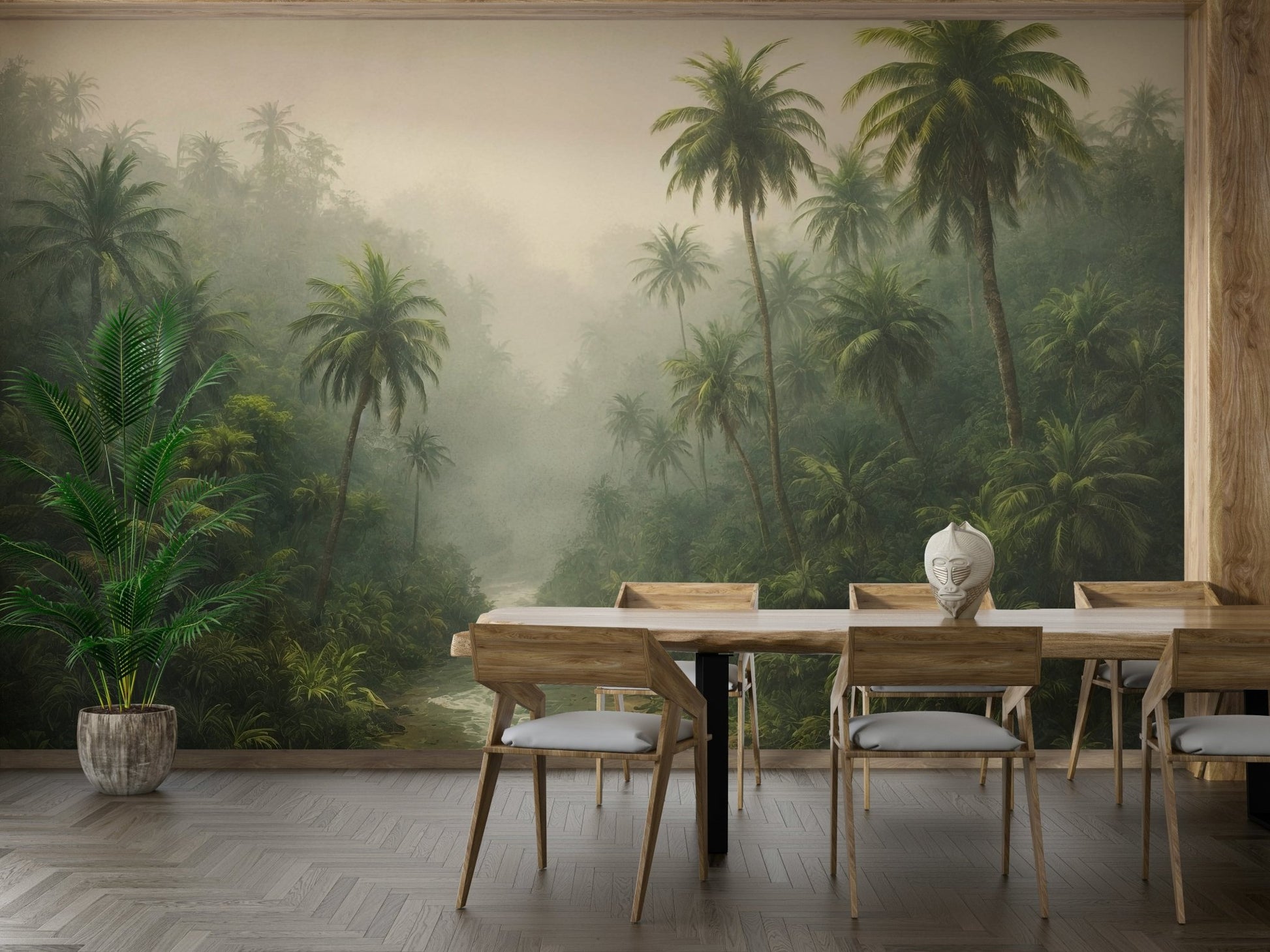 Jungle River Dream Wall Mural