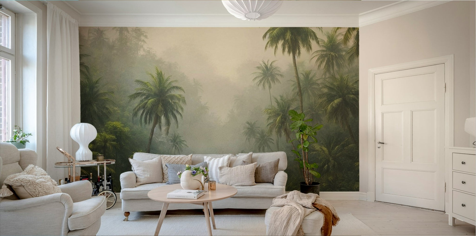 Jungle River Dream Wall Mural