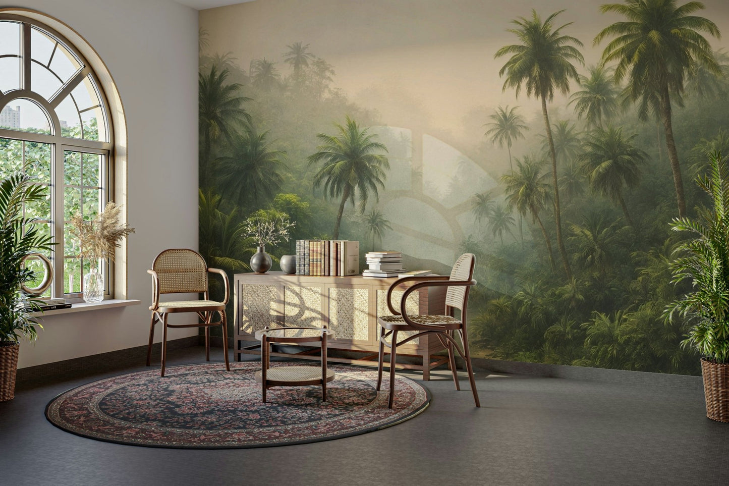 Jungle River Dream Wall Mural