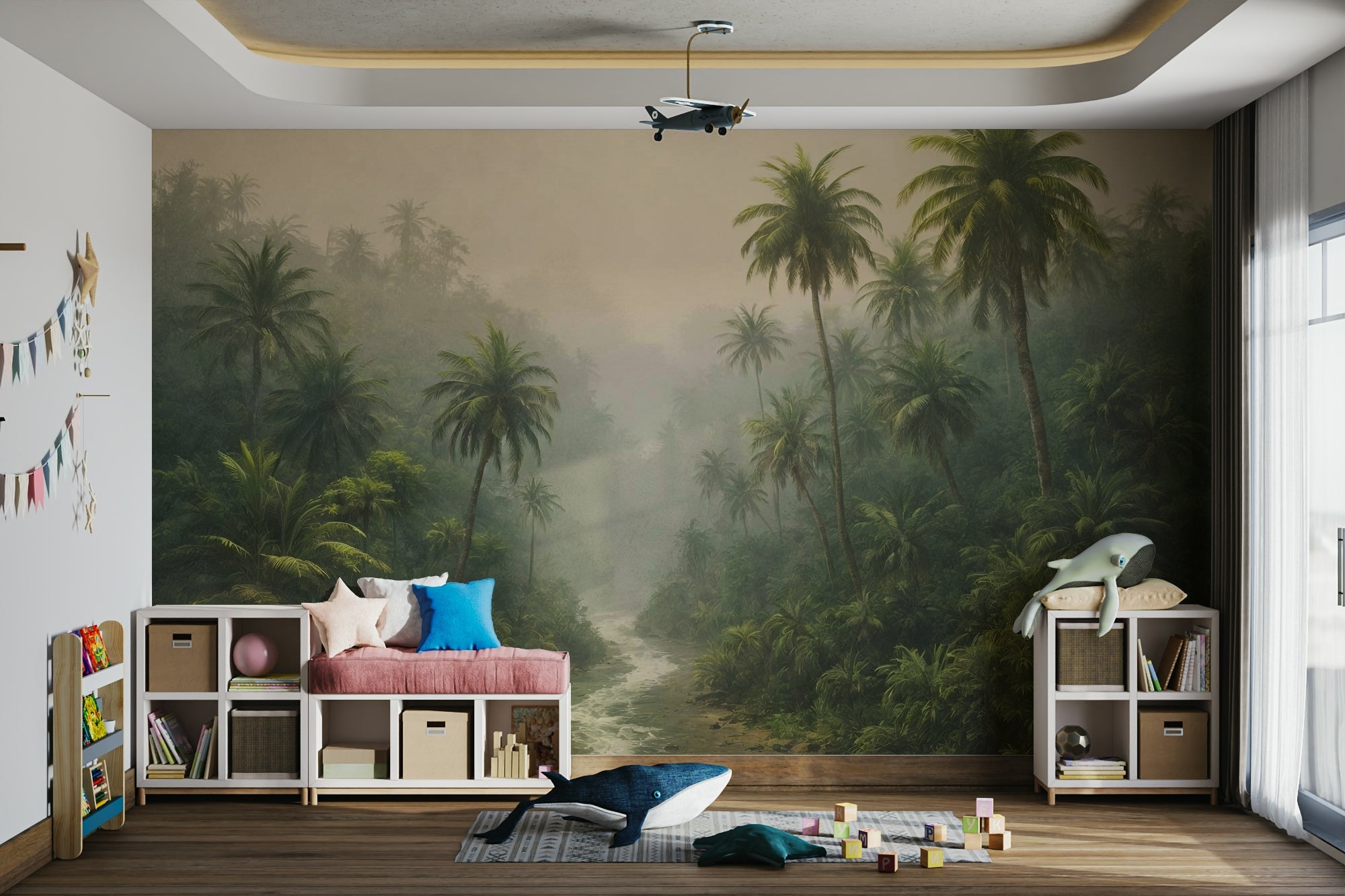 Jungle River Dream Wall Mural GD3694