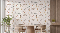 Animal safari wallpaper for walls
