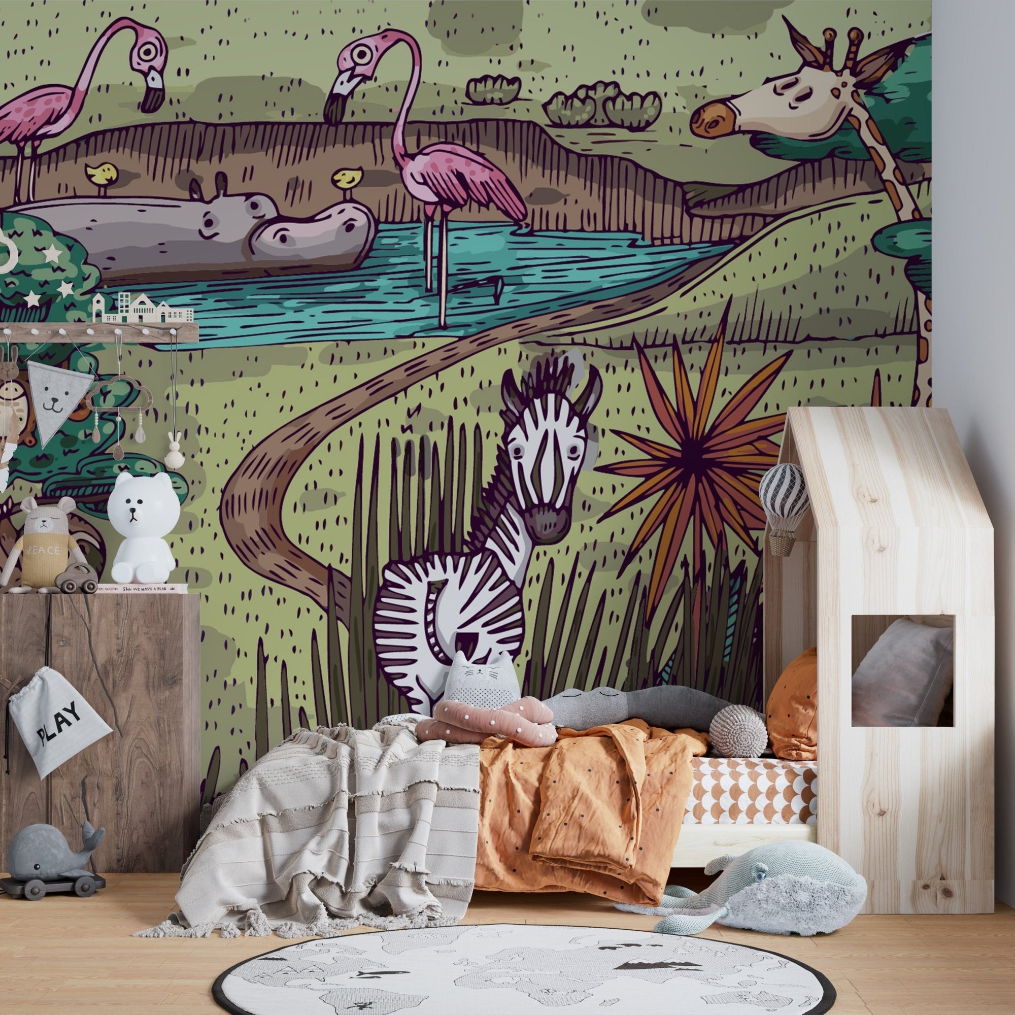 Jungle Animals wallpaper A719