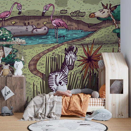 Jungle Animals wallpaper A719