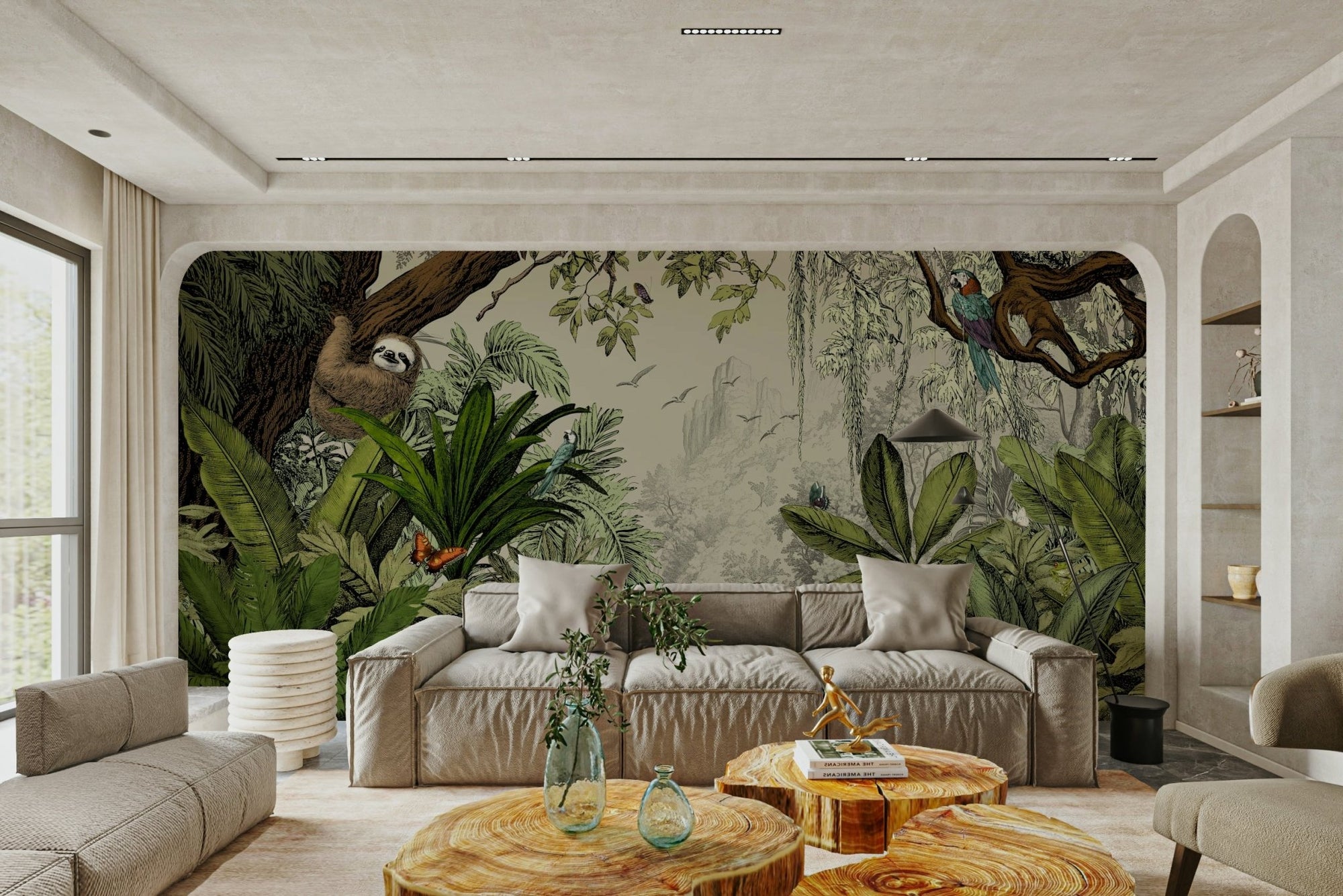 Whispers of the Jungle 4 - Lush green jungle wallpaper, GD1338