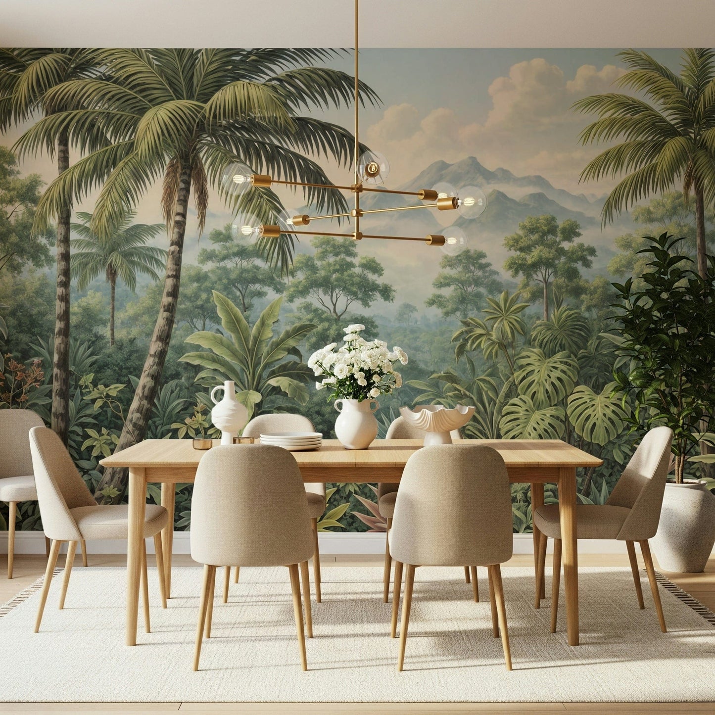 Jungle Vista Wall Mural, GD7490