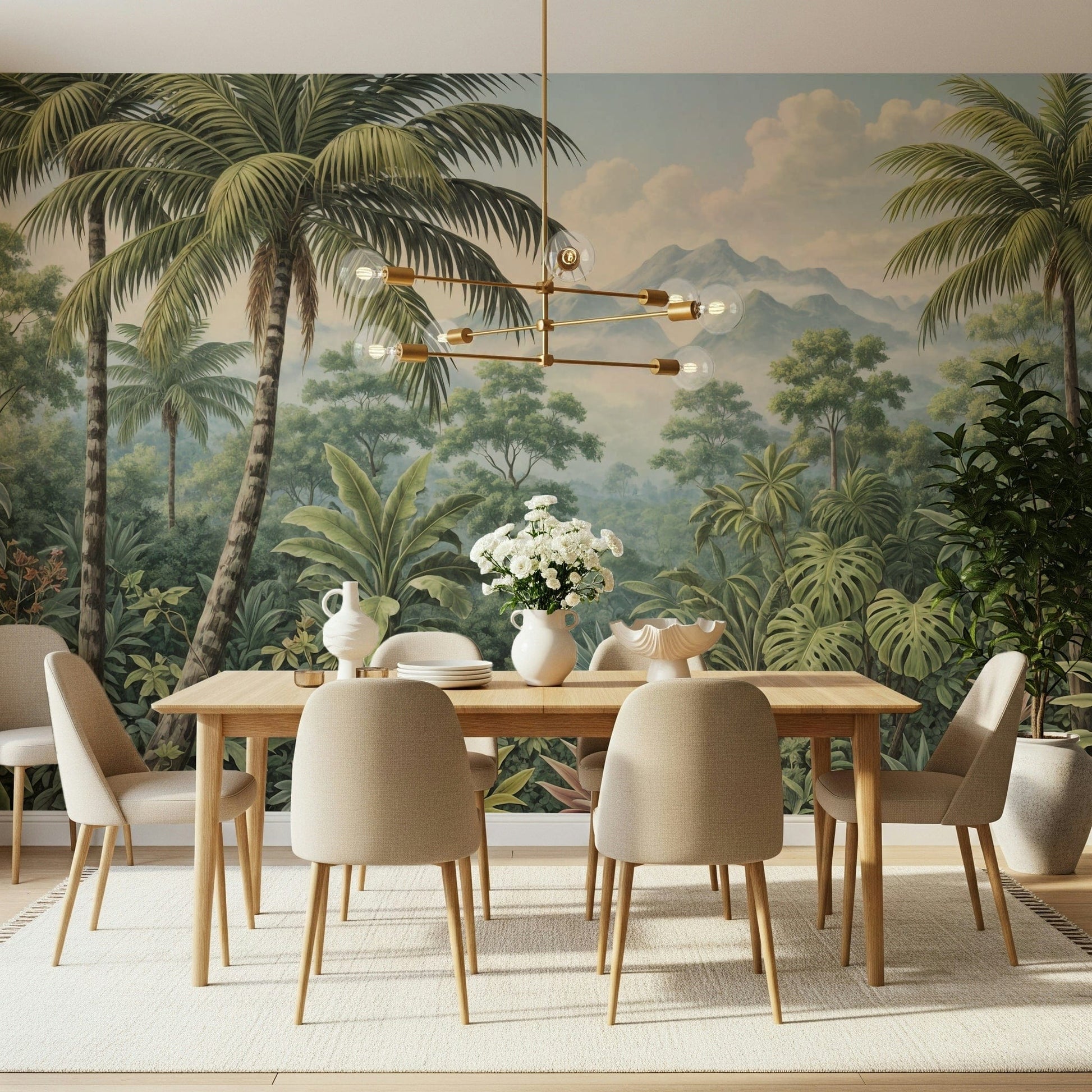 Jungle Vista Wall Mural, GD7490