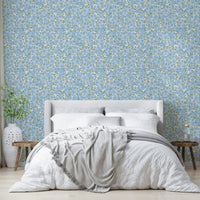 Durable and easy to install floral wallpaper

