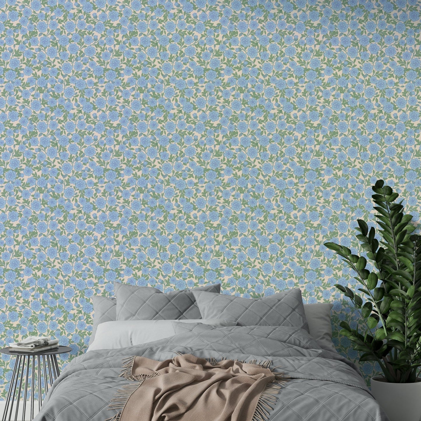Warm and soft wallpaper for walls

