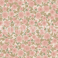 Elegant peach floral wallpaper pattern

