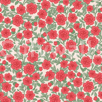 Elegant pink floral wallpaper pattern

