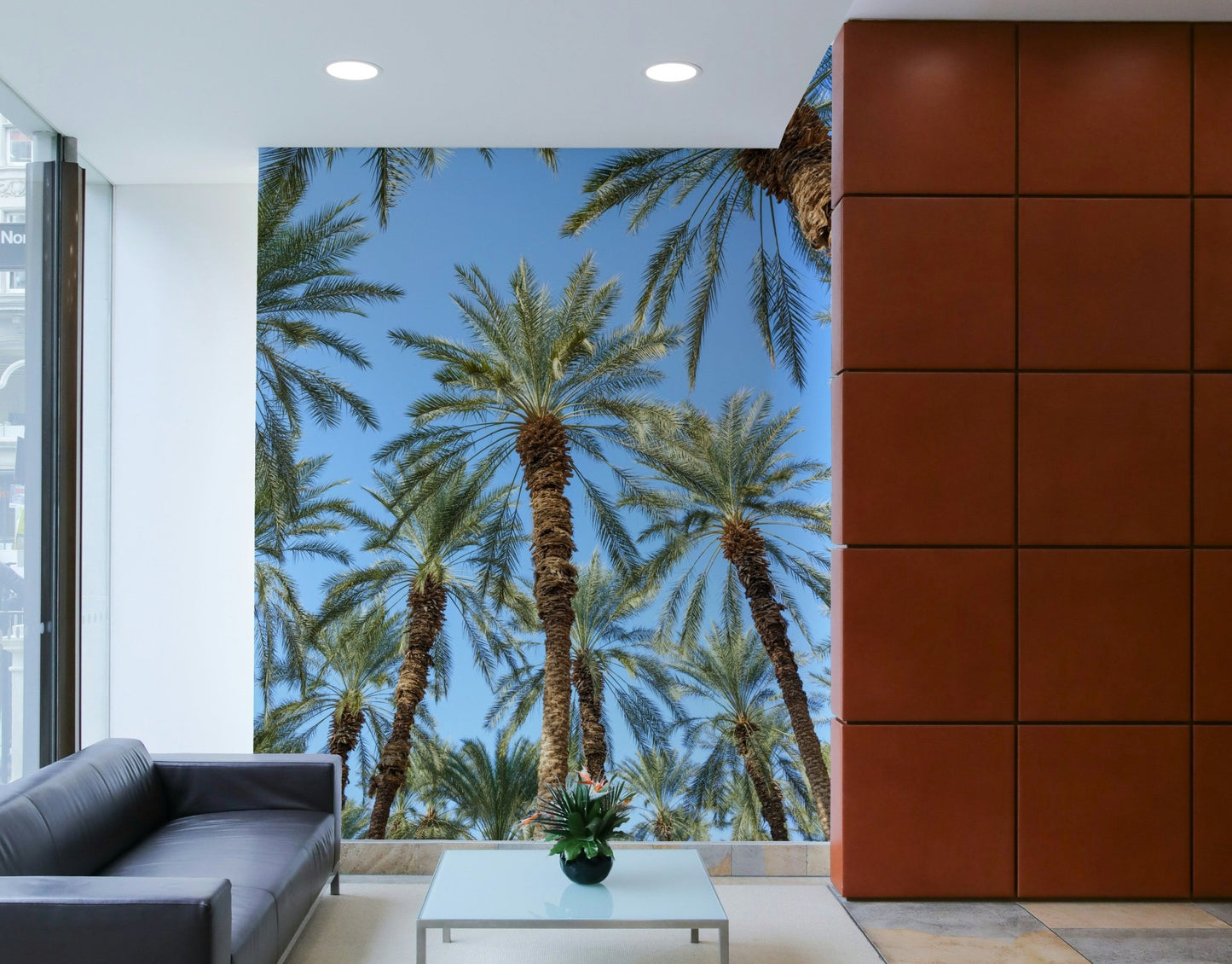 Keep Palm and carry on Wall Mural