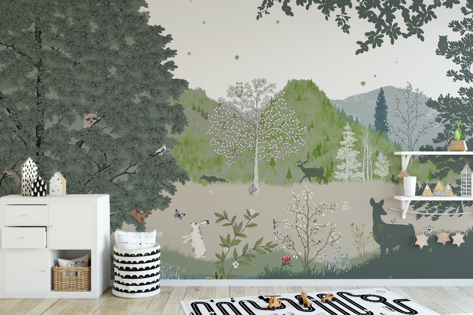 Kids Jungle Wallpaper Mural C485