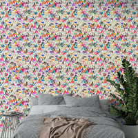 Colorful peaks and rainbow wallpaper, GD884