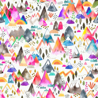 Doodle style kids wall mural, GD884