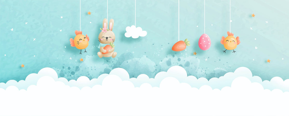 Easter Wallpaper Murals for Kids in your room — zoomed