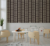 Seamless Kissing Doves removable wall paper