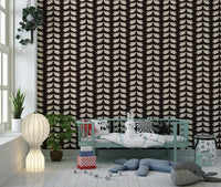 Kissing Doves pattern wallcovering home decor