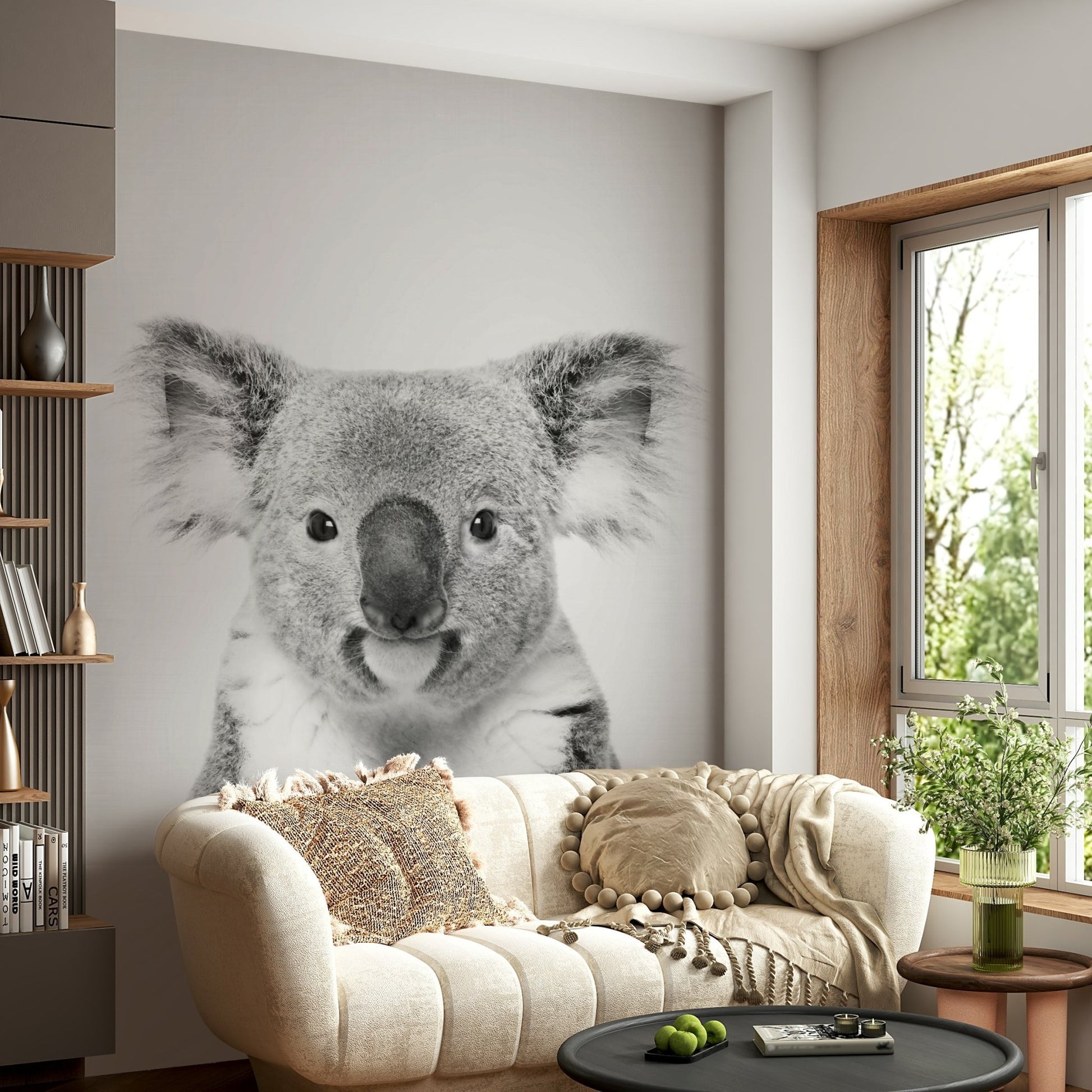 Adorable and serene wildlife art.

