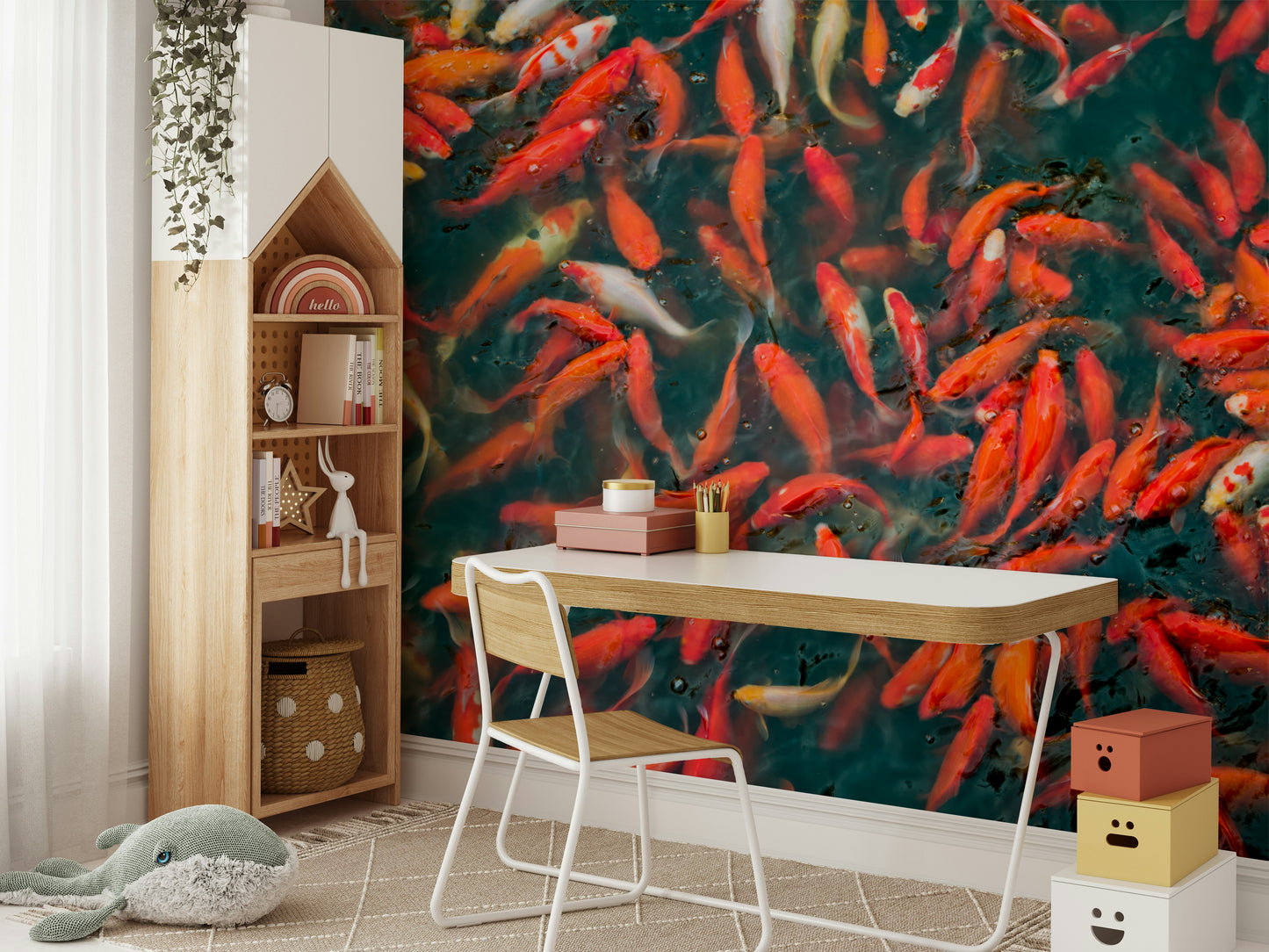 Peaceful and artistic design
