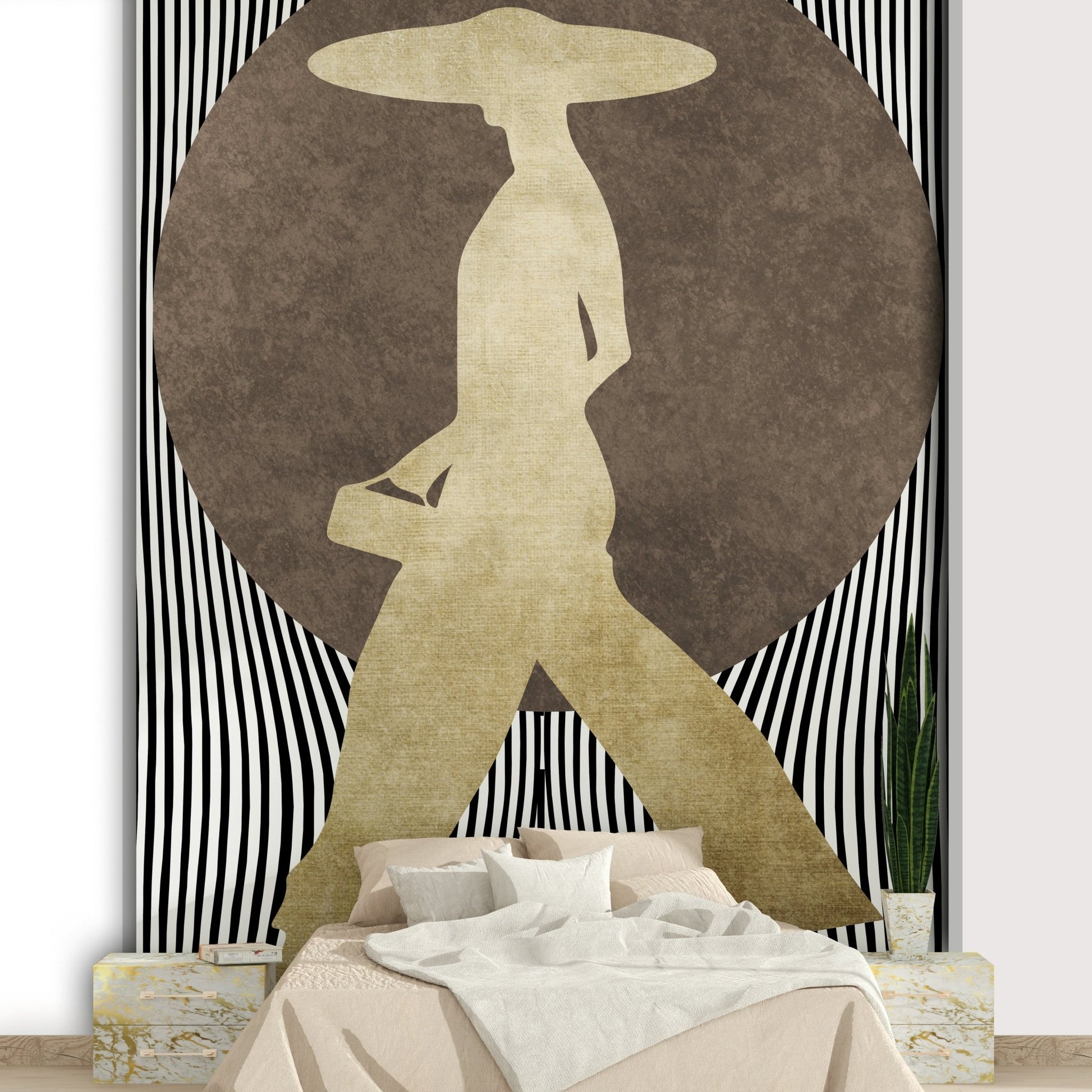 The design is often stylized, powerful, and mysterious.
