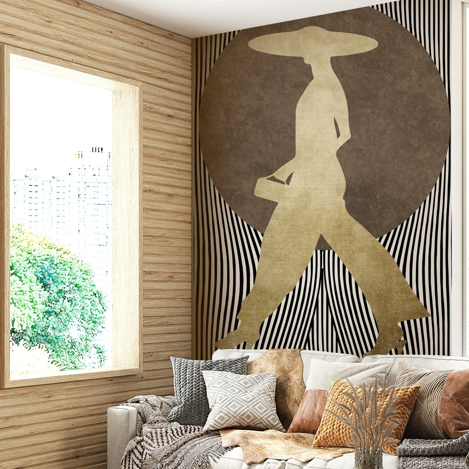 There's a sense of elegance, strength, and intrigue.
