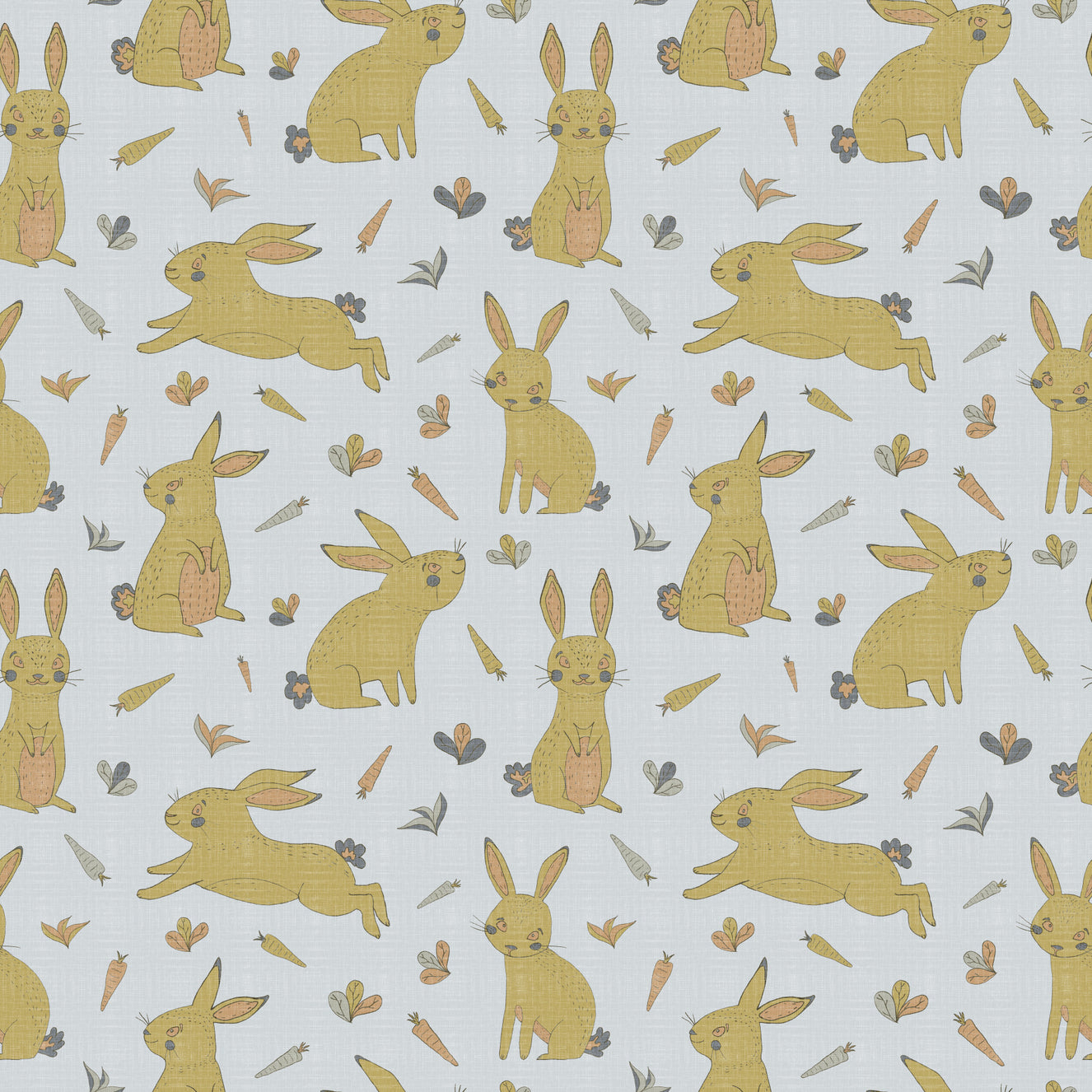 Bunnies and Rabbits Golden Gray