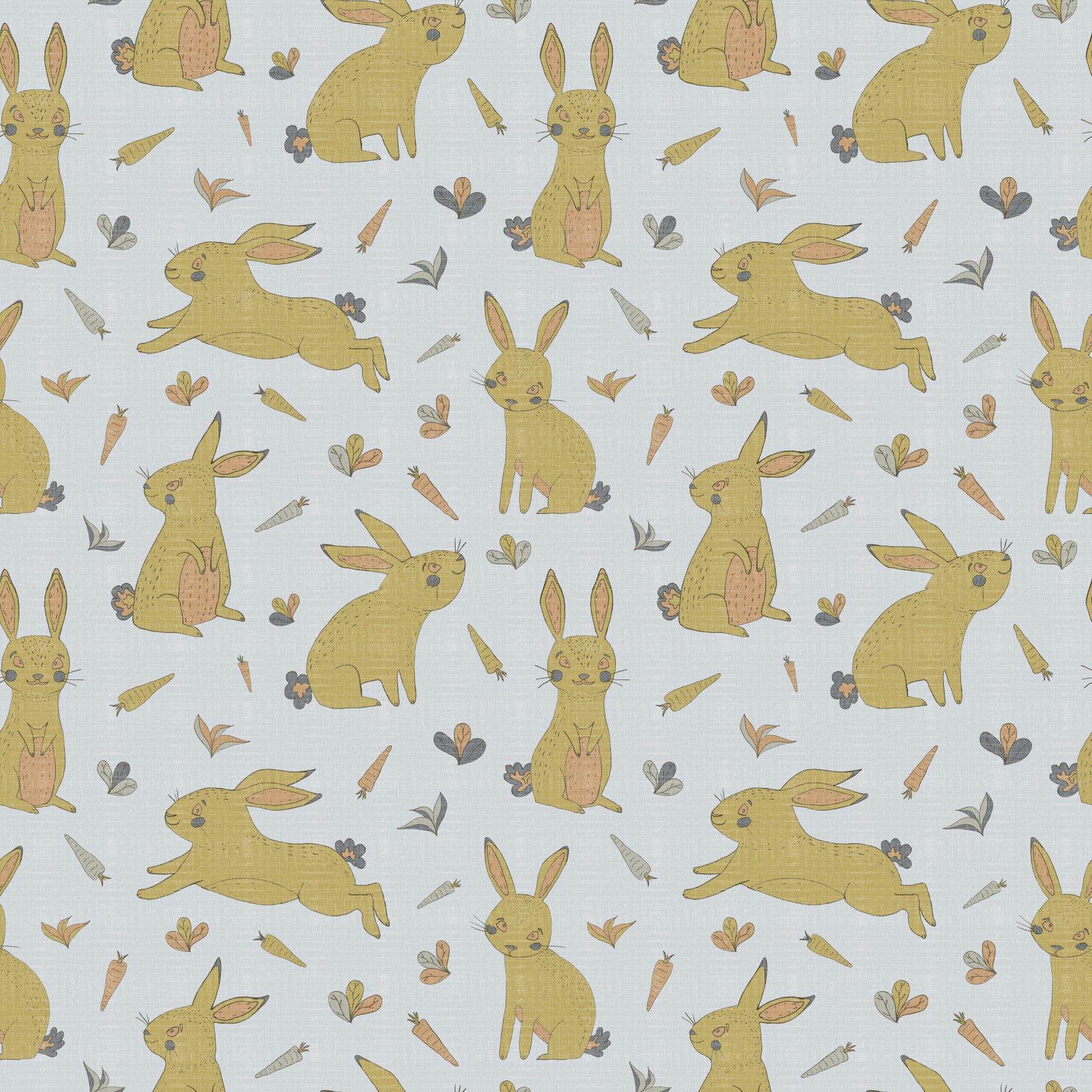 Bunnies and Rabbits Golden Gray