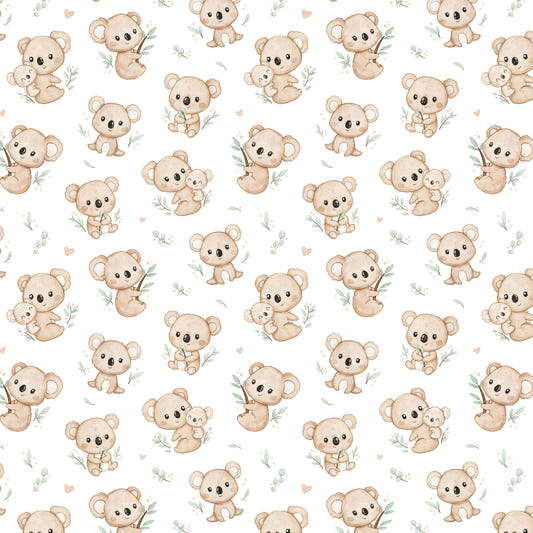 Cute Koala Watercolour Wallpaper