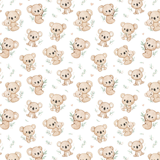 Cute Koala Watercolour Wallpaper