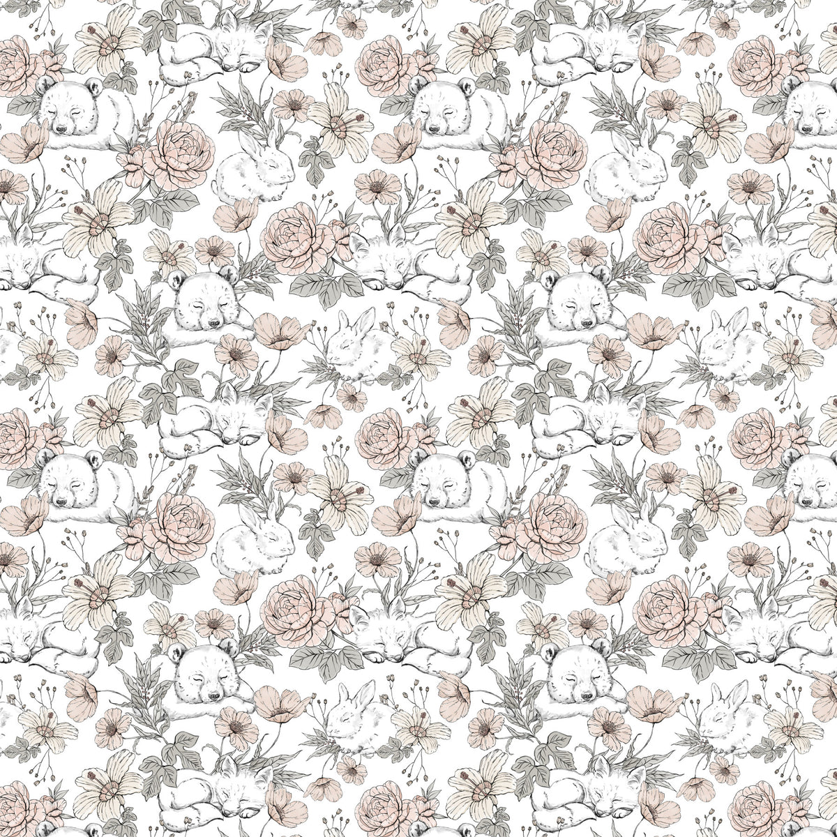 Sleeping Woodland in your room — zoomed