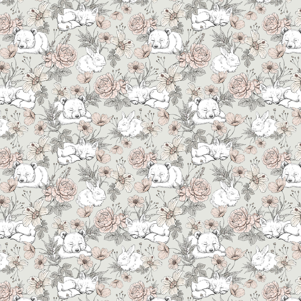 Sleeping Woodland Sage Green