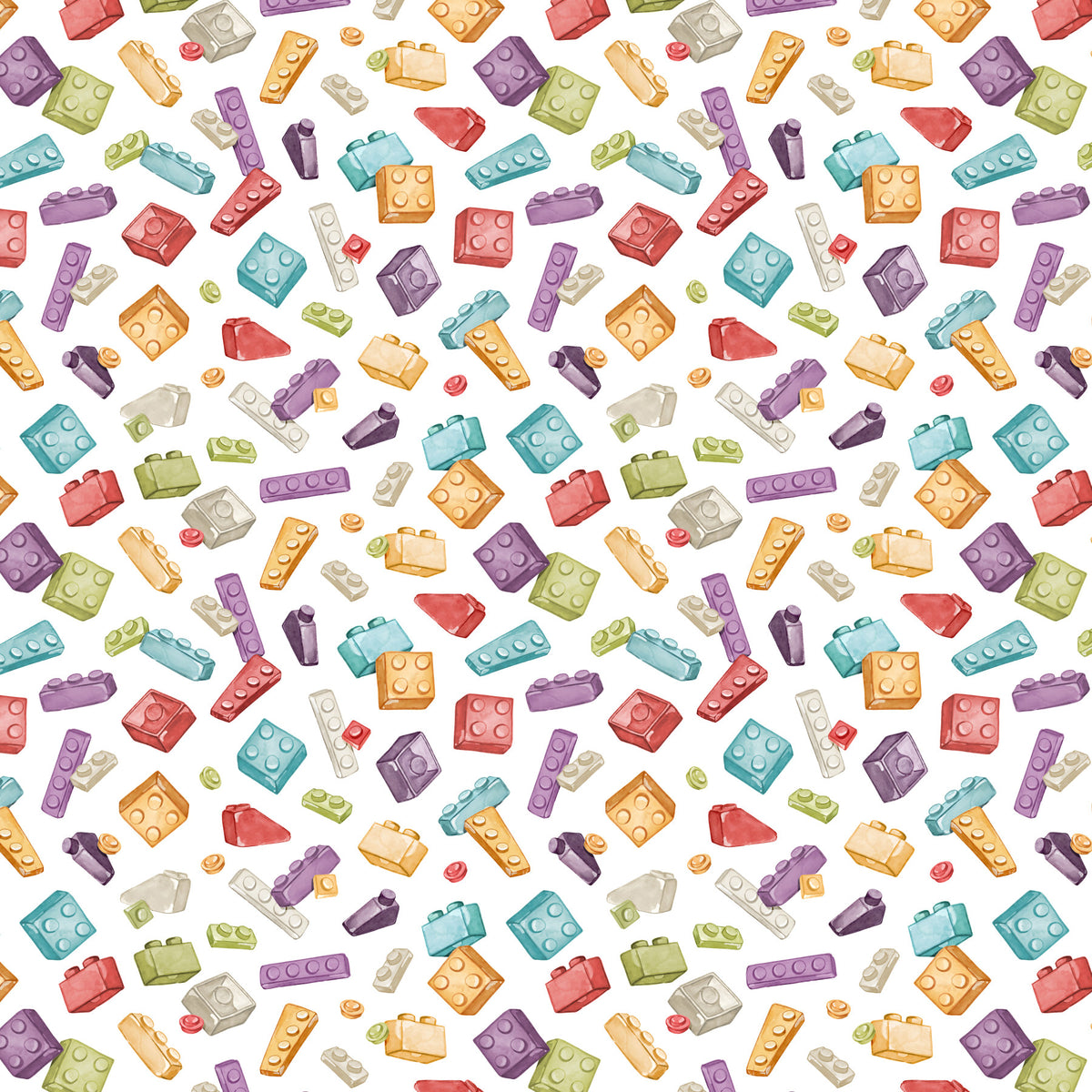 Toy Blocks in your room — zoomed