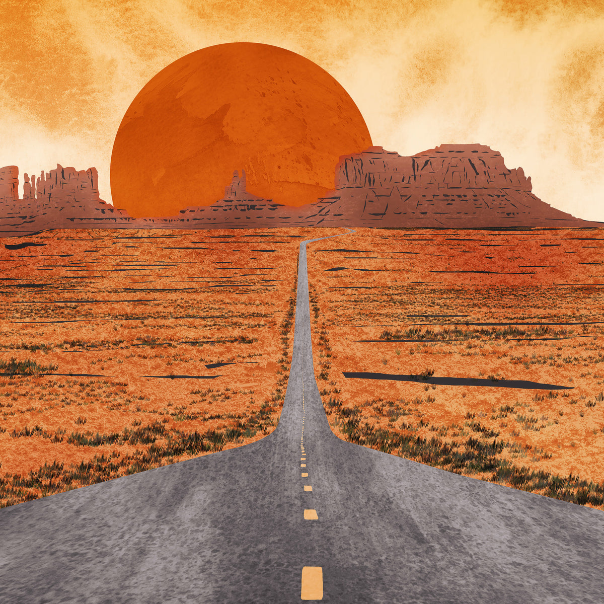 Monument Valley Sunset