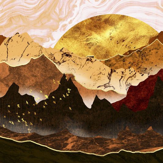 Golden Hour Mountains