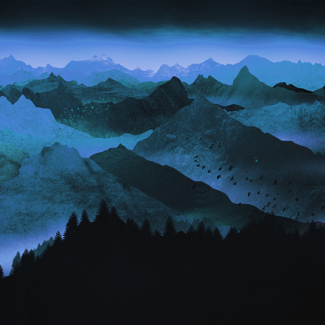Azure Mountain Majesty