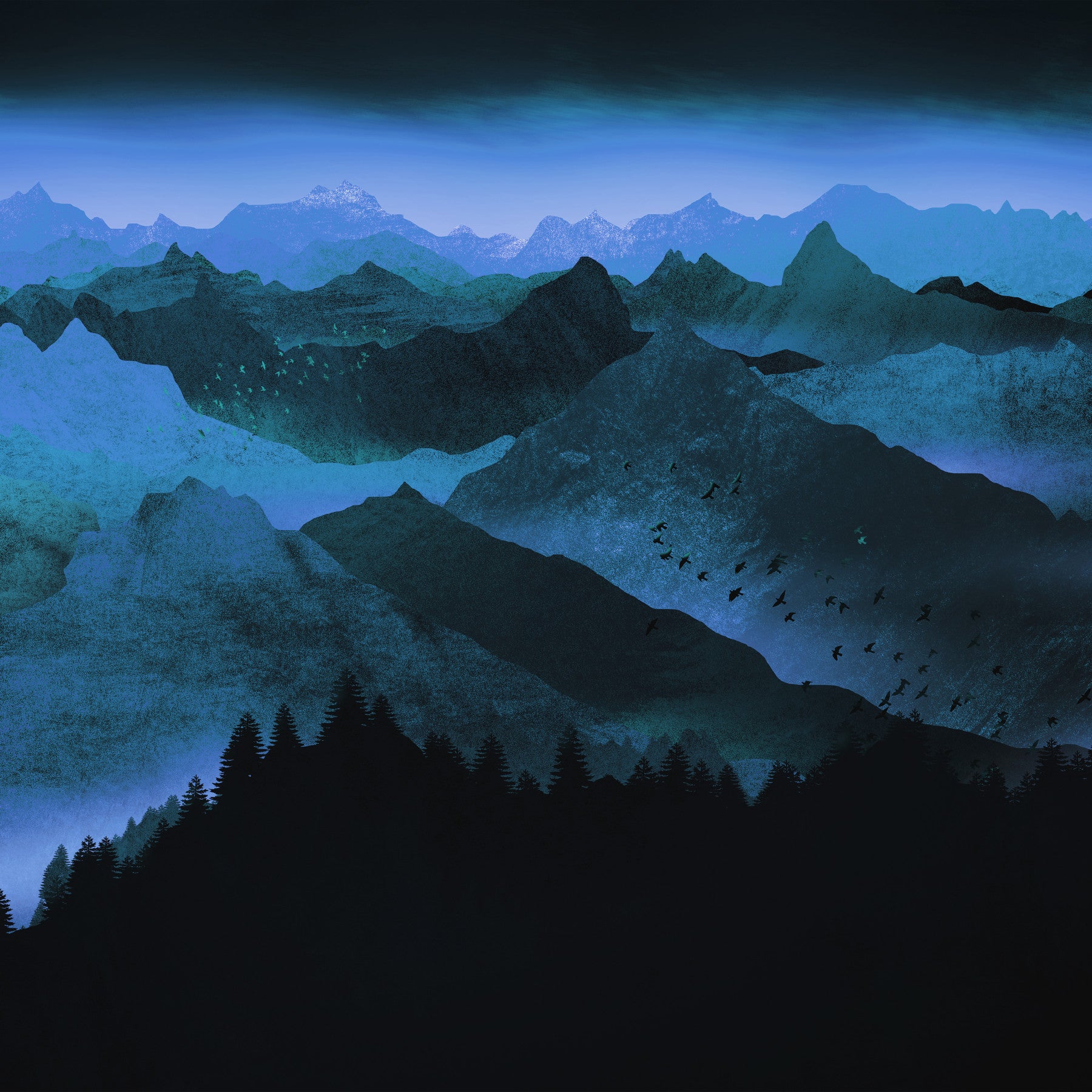 Azure Mountain Majesty