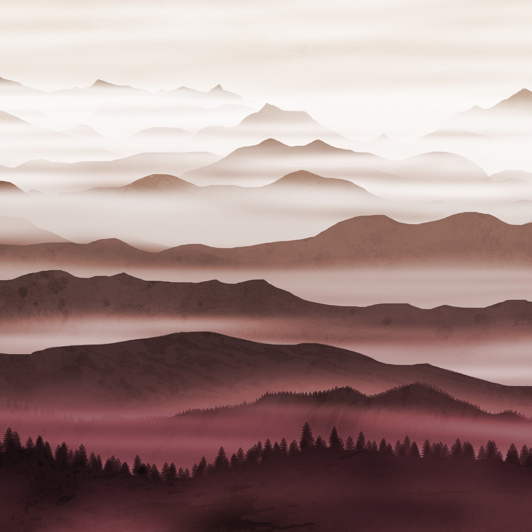 Burgundy Mountain Haze