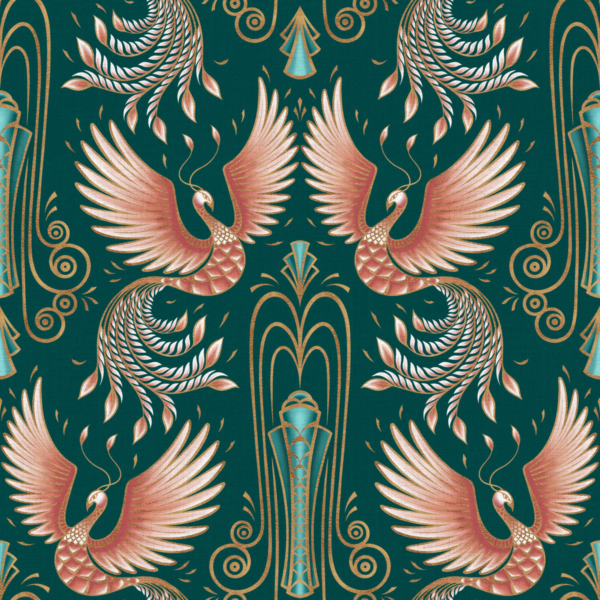 Rebirth of a Phoenix - Green in your room — zoomed