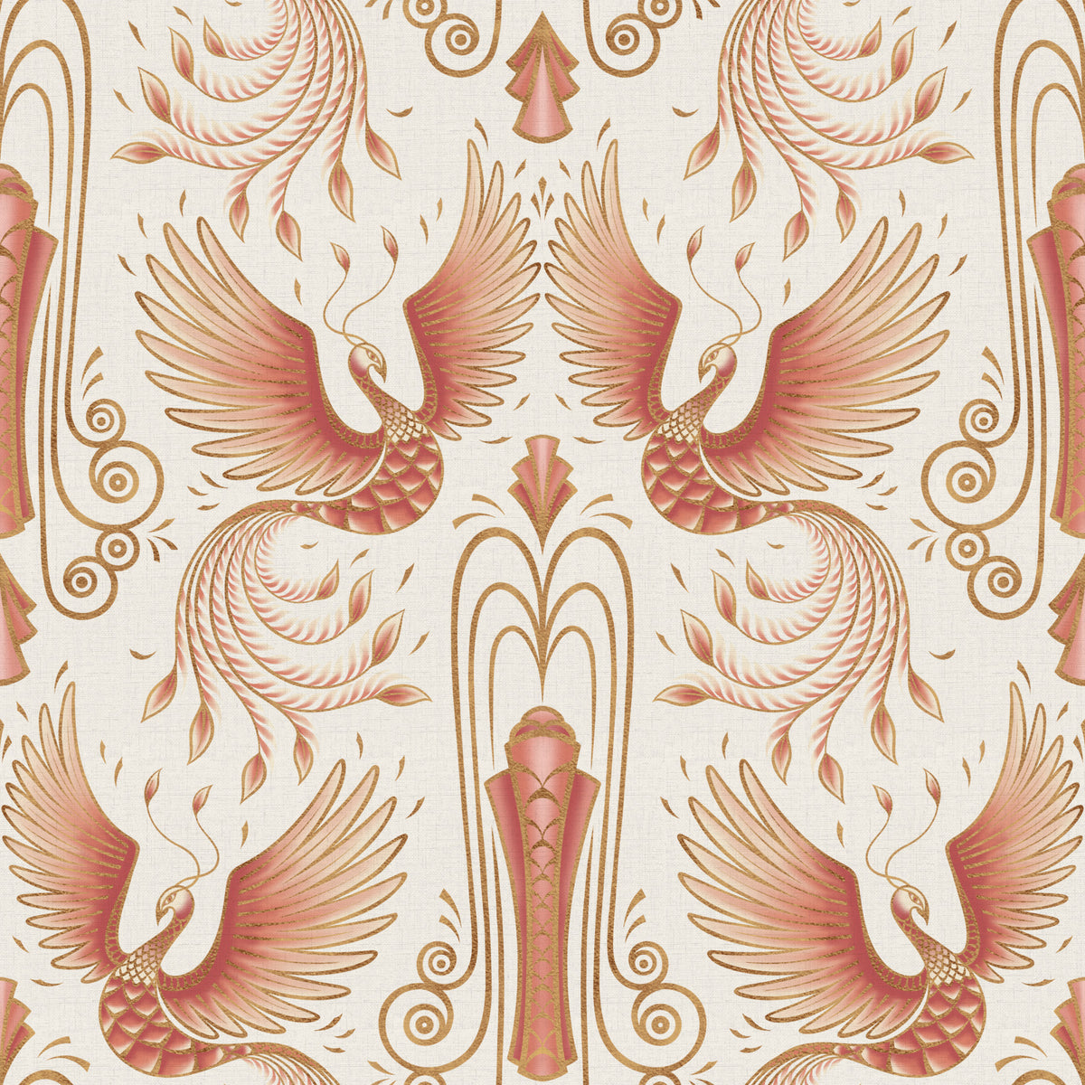 Rebirth of a Phoenix - Light Blush