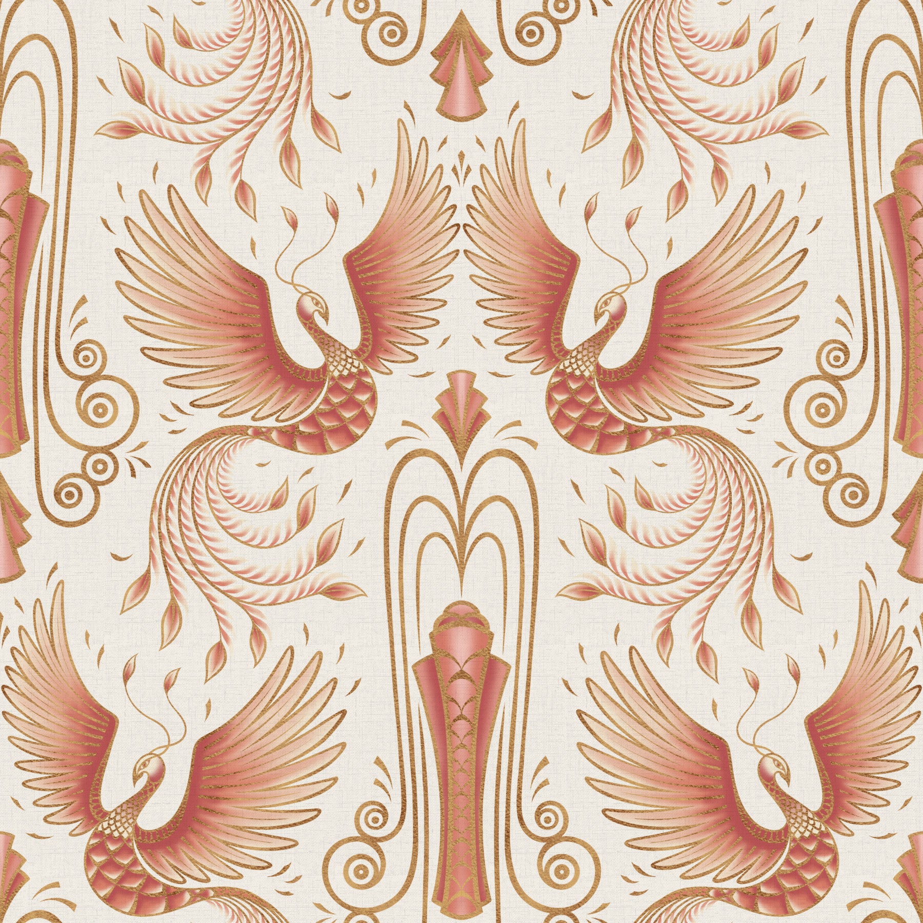 Rebirth of a Phoenix - Light Blush