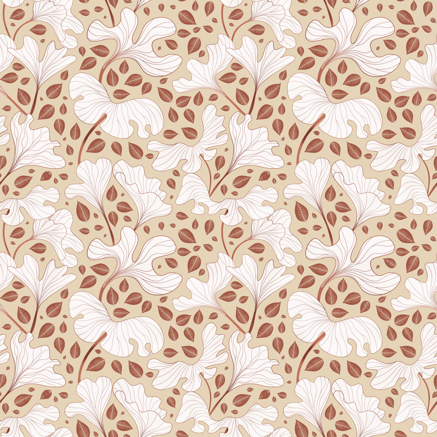 Cozy Cream Foliage
