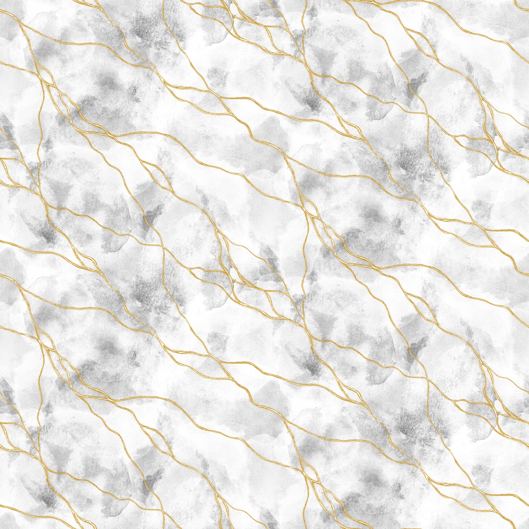 White Marble with golden veins